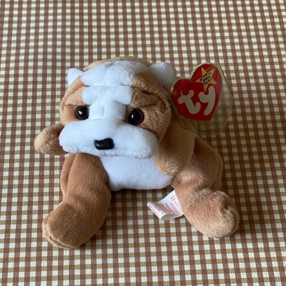 Ty Beanie Babies 1996 wrinkles dog 4103